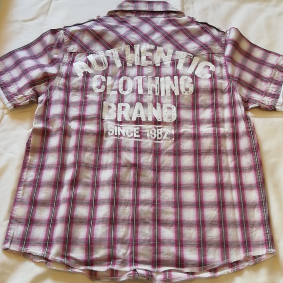 NWOT Next Boy 8 Button down Short sleeve shirt - Picture 2 of 5